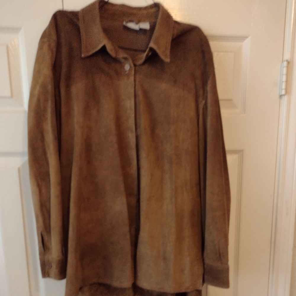 Women's Suede Suit